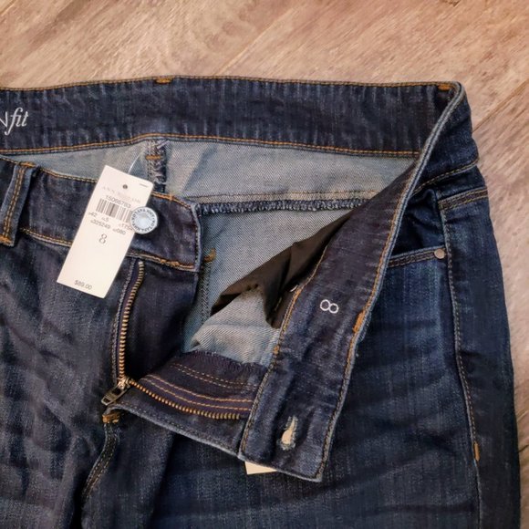 NWT Ann Taylor Modern Slim Boyfriend Jeans 8 - Picture 6 of 9